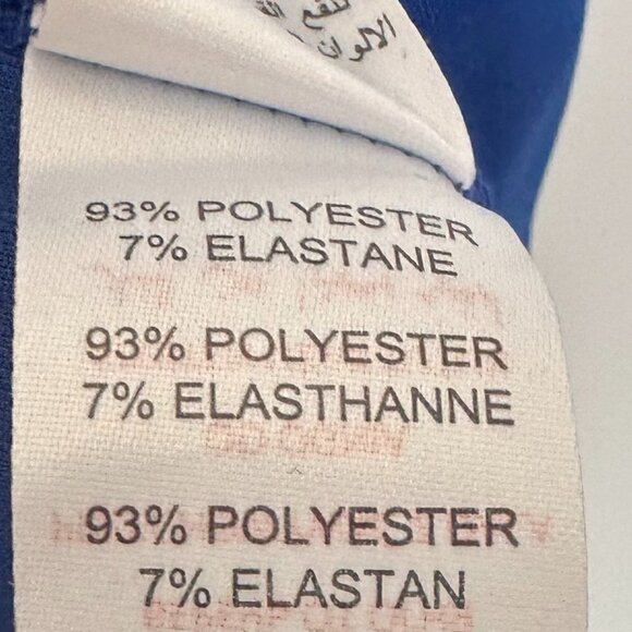 NWT Blue Cocktail Dress Little Mistress London w/Black Lace & Sequins Sz 10 - Picture 13 of 13